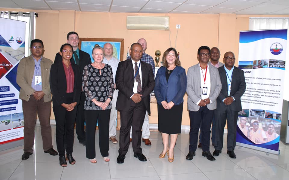Visite au siège de l’APMF de la délégation de la division Afrique de la Force Navale des Etats-Unis (NAVAF) de passage à Madagascar