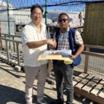 Visite du port de Tuléar de SEM Ambassadeur du Japon